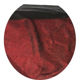Tulle Résille Lycra En Lurex Rouge et Noir Interchangeant   pour justaucorps, Danse, Lingerie.
