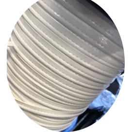 Ruban  Passepoil Simili Cuir Blanc Au Mètre A Coudre.