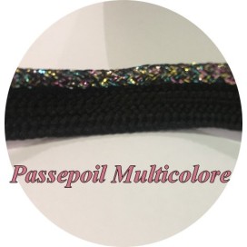 Passepoil En Lurex Argent Pour Finitions Et Bordure De Vetements