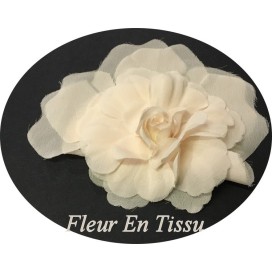 Fleurs Couleur Chair En Tissu A coudre Pour La Décoration Et Customisation