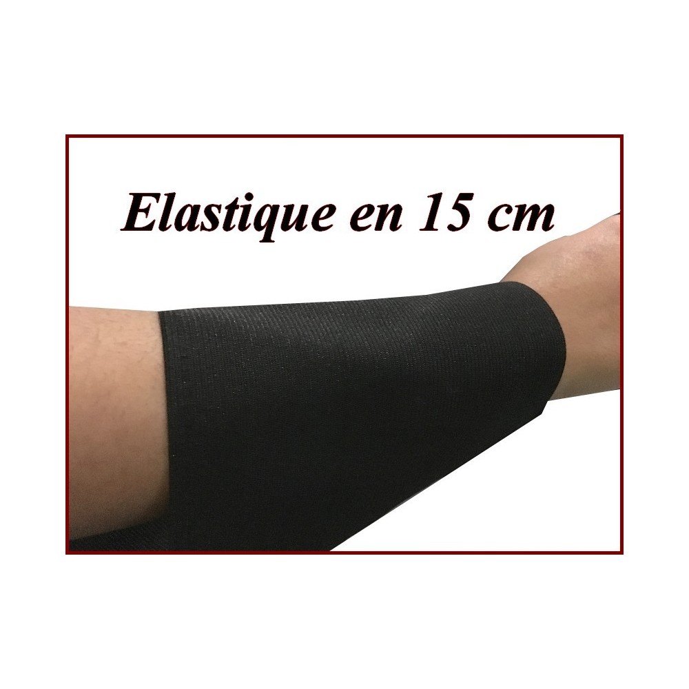 Elastique En 15 Cm De Large  Blanc Au Mètre Pour La Couture.