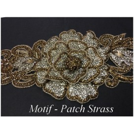Motif, Applique, Patch Strassé  A Coudre Pour Ceinture Customisations
