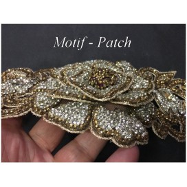 Motif, Applique, Patch Strassé  A Coudre Pour Ceinture Customisations