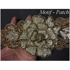 Motif, Applique, Patch Strassé  A Coudre Pour Ceinture Customisations