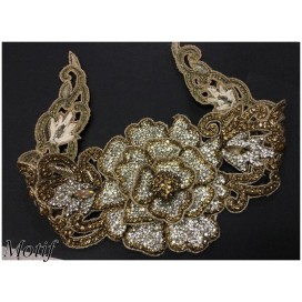 Motif, Applique, Patch Strassé  A Coudre Pour Ceinture Customisations