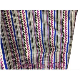 Satin De Soie Imprimé Au Mètre Couture