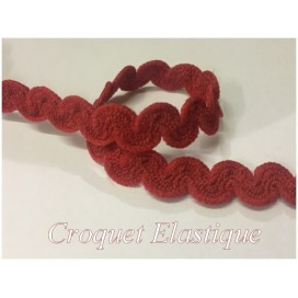 Croquet Elastique lycra Rouge Au Mètre