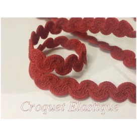 Croquet Elastique lycra Rouge Au Mètre