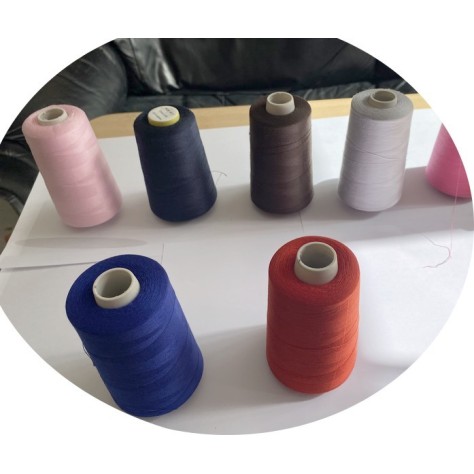 Fil A Coudre Par Bobine  Coloris Assorties, Cône de FIL  à coudre