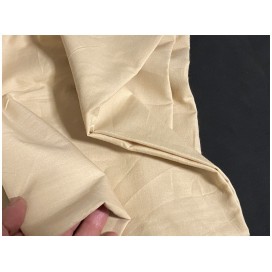 Tissu Coton Beige  Au Mètre En Grande Largeur