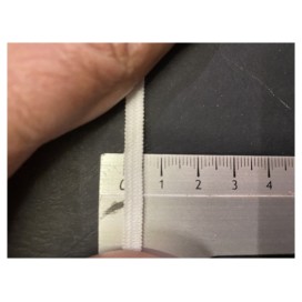 Elastique Plat En 5 mm  Blanc A Coudre, Ruban Lycra Pour Lingerie, et Customisations.