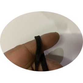 Elastique Plat En 5 mm  Noir A Coudre, Ruban Lycra Pour Lingerie, et Customisations.