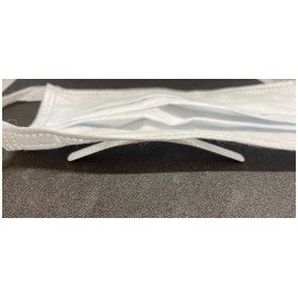 Barrette Pince Nez Argent x Lot de 10 Pièces  Pour Masques de Protection