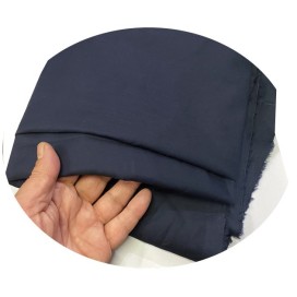 Tissu Coton Bleu Marine En Coton Au Mètre En Grande Largeur