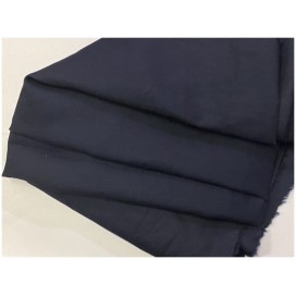 Tissu Coton Bleu Marine En Coton Au Mètre En Grande Largeur